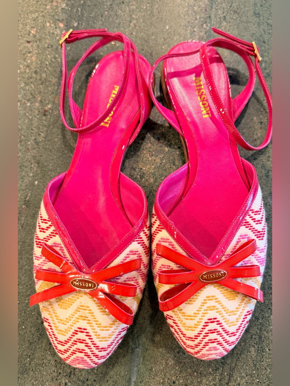 Vintage Missoni Slingbacks